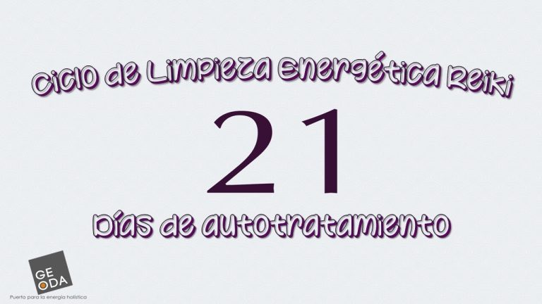 Reiki 21 dias de limpieza energética