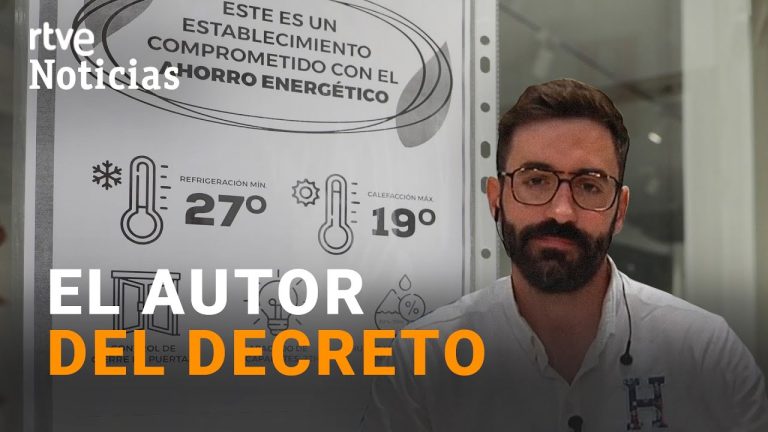 Decreto ahorro energetico temperatura